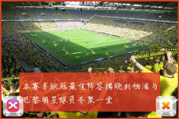 本赛季欧冠最佳阵容揭晓利物浦与巴黎明星球员齐聚一堂